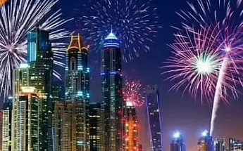 Réveillon em Dubai: A virada de 2027 no topo do mundo